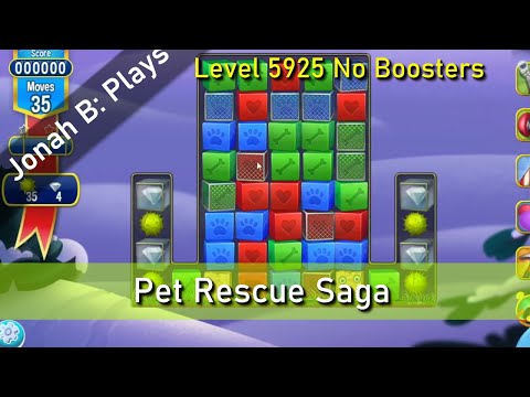 Pet Rescue Saga Level 5925 No Boosters
