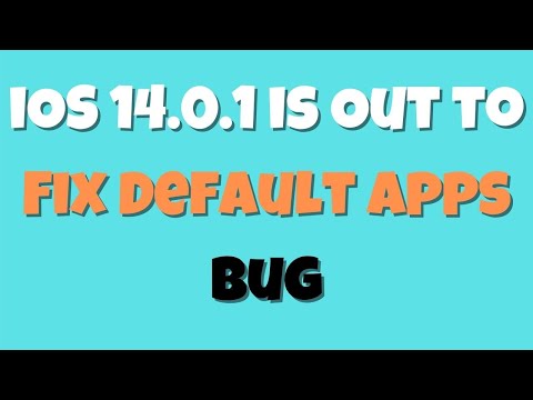 iOS 14.0.1 is Out to Fix Default Apps Bug