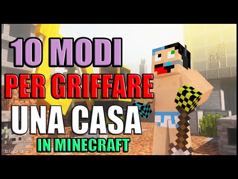 10 MODI PER GRIFFARE UNA CASA IN MINECRAFT!!