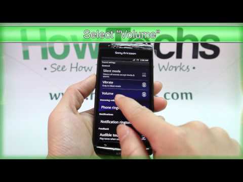 comment augmenter le son xperia arc s