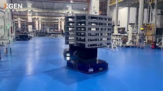 Latent Mobile Robot: High-Capacity Handling for Large Warehouses