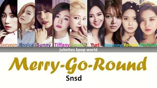 Snsd- Merry-Go-Round (color coded han/rom/eng lyrics)