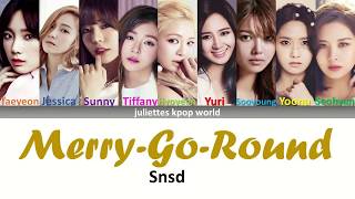 Snsd- Merry-Go-Round (color coded han/rom/eng lyrics)