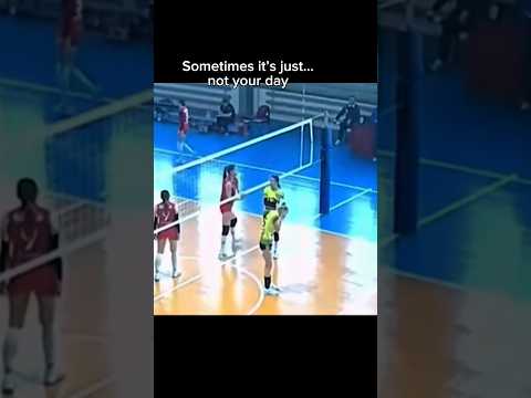 The most worst Doubleheadshot🥲 #volleyball