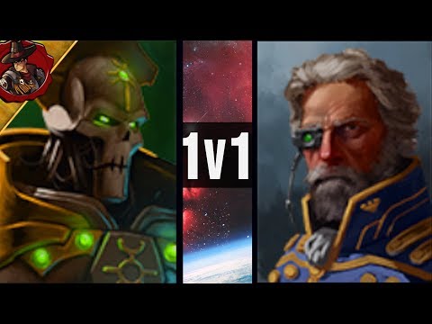 Imperial Navy vs Necrons | 1v1 | Battlefleet Gothic Armada 2