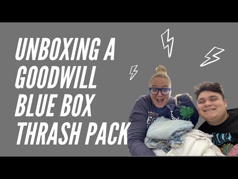 Goodwill Bluebox Thrash Pack Unboxing