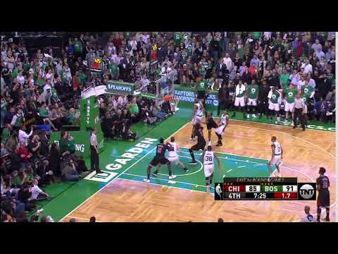 NBA, playoff 2017, Celtics vs. Bulls, Round 1, Game 5, Move 57, Isaiah Canaan, 2 pointer