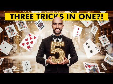 THE FANTASTIC FIVE — The TRIPLE Mind-Blowing Card Trick!