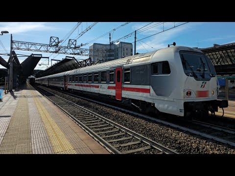 Intercity 1528 Bologna Centrale - Milano Centrale  in partenza da Milano Rogoredo