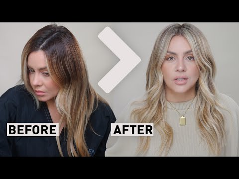 Step by Step Color + Toner + Extensions | DIY Hair...