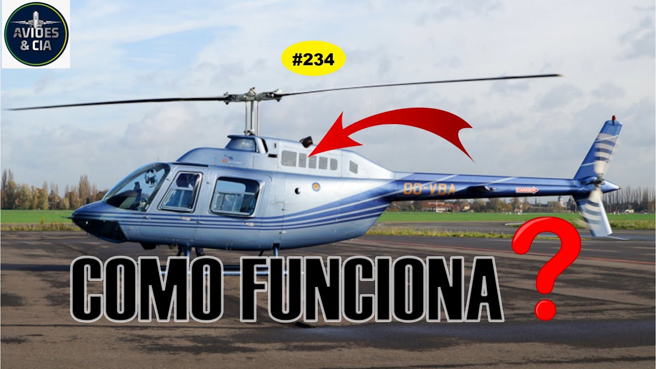 MOTOR DE HELICOPTERO,  VEJA COMO FUNCIONA!   VÍDEO #234