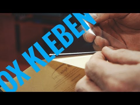 [TT] So klebst du dir deine OX-Noppe (mit Folie)