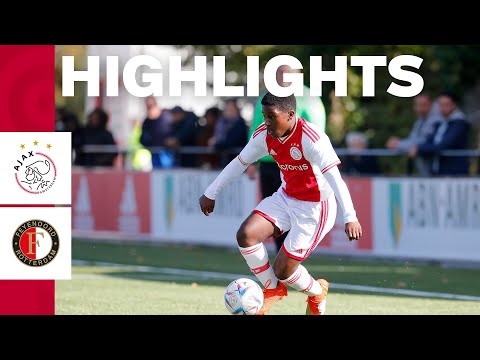 You either win or learn 👊 | Highlights Ajax O16 - Feyenoord O16