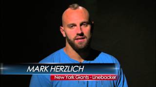 MARK HERZLICH, New York Giants on Faith & Football