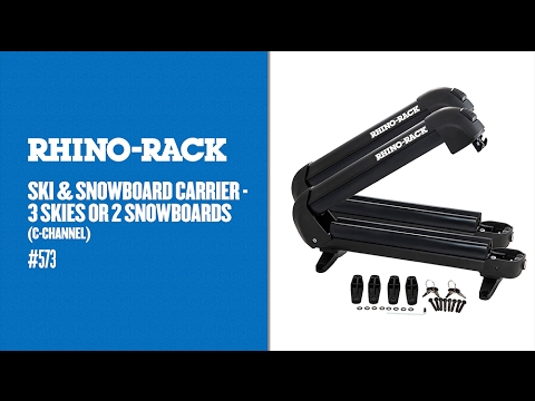 Rhino-Rack | Ski and Snowboard Carrier (C-Channel) - #573