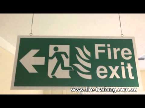 FIRE SAFETY TRAINING -- EVACUATION