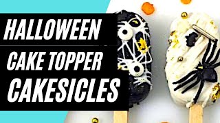 How To Make Halloween Cakesicles Easy