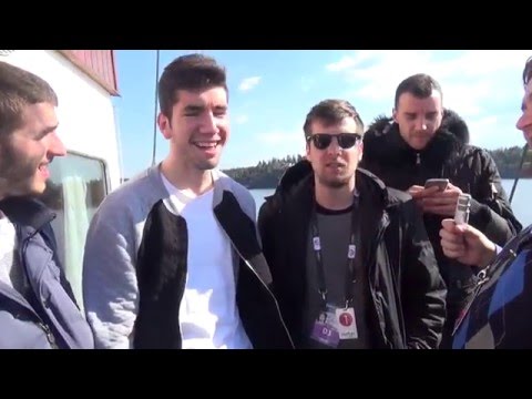 ESCKAZ in Stockholm: Boat tour with delegations