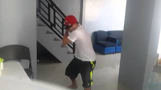 Hubby dancing Billy Crawford's Steamy Night...