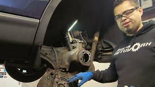 2009 Mazda CX-9 Rear Wheel Bearing Replacement