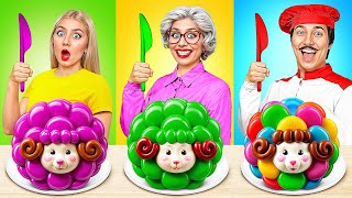 Download lagu Me vs Grandma Cooking Challenge | Simple Secret Kitchen Hacks and Tools by Multi DO Smile mp3