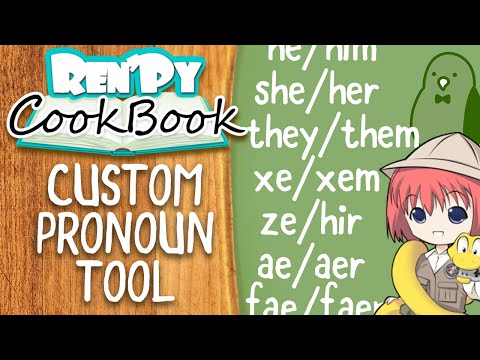 Ren Py Custom Pronoun Tool