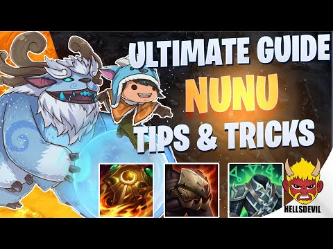 WILD RIFT ULTIMATE NUNU GUIDE | TIPS & TRICKS | Guide & Build