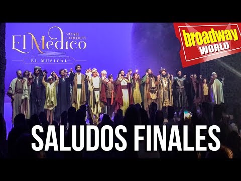 EL MÉDICO - Saludos finales y Noah Gordon en el estreno (Madrid, 2018)