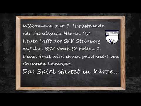 1. Bundesliga Herren Ost - SKK Steinberg : BSV Voith St. Pölten 2