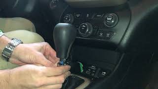 How to Replace a Jeep Cherokee Shift Knob