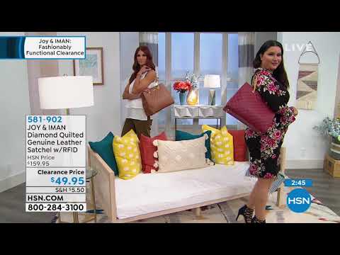 HSN | Joy & IMAN: Fashionably Functional Clearance 03.17.2019 - 04 AM
