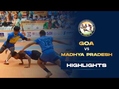 Goa vs Madhya Pradesh | 72nd Senior National Kabaddi Championship 2026 | Match Highlights