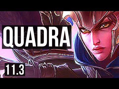 QUINN vs NOCTURNE (TOP) | Quadra, 7 solo kills, Legendary, 1.4M mastery | KR Diamond | v11.3