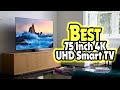 ✅ Top 5: Best 75 Inch 4K UHD Smart TV In 2022 [ 75 inch Smart TV ]