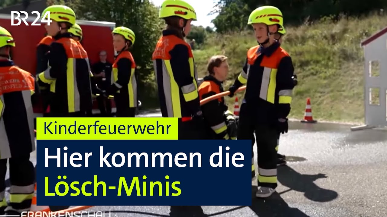 Einsatz im Mini-Format: Erstes Kinderfeuerwehr-Treffen in Waischenfeld I BR24
