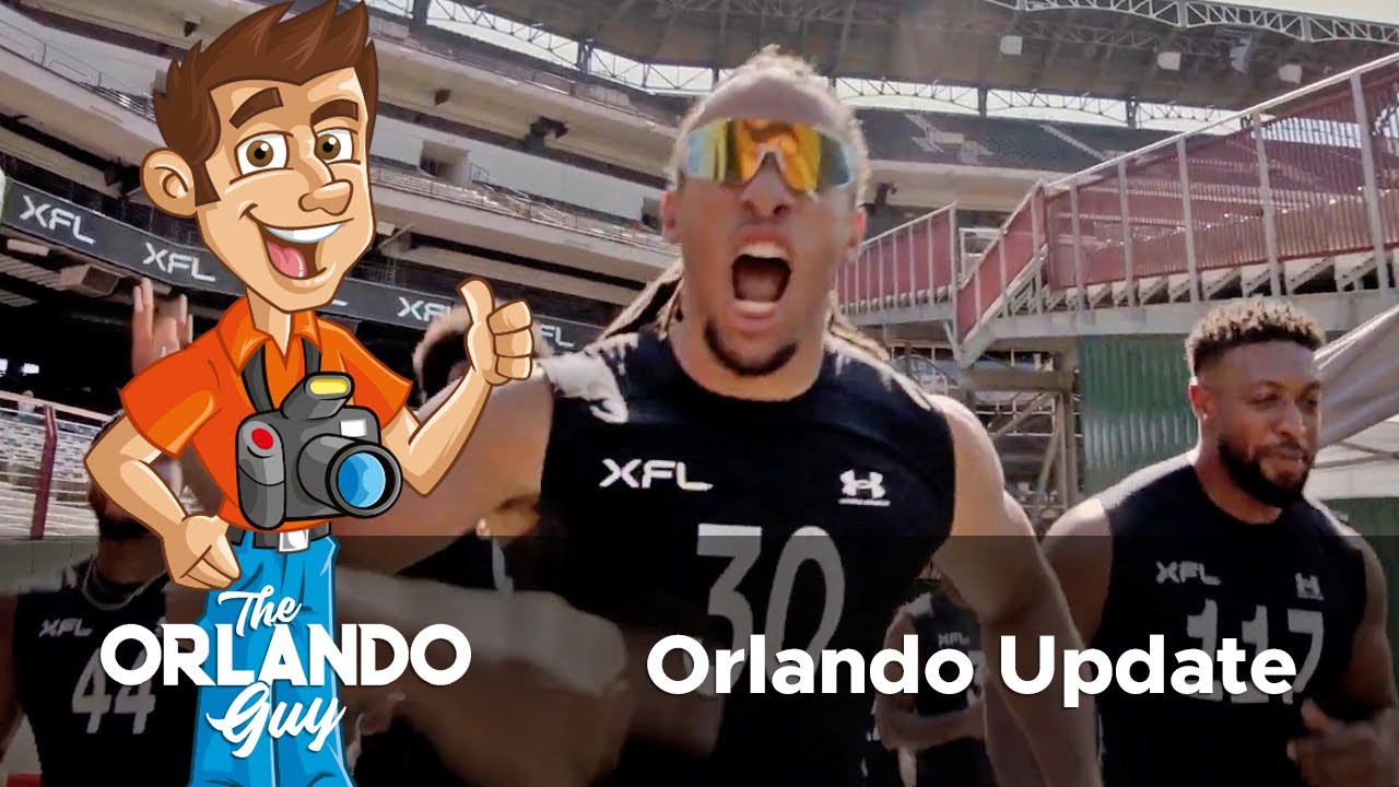 Orlando Update: Orlando Guardians XFL Football To Start!