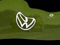 Volkswagen Logo In Divided Effect In Does Not Respond