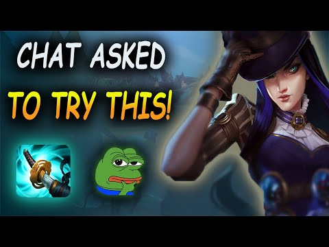 I tried buffed Stormrazor on Caitlyn so you don't have to