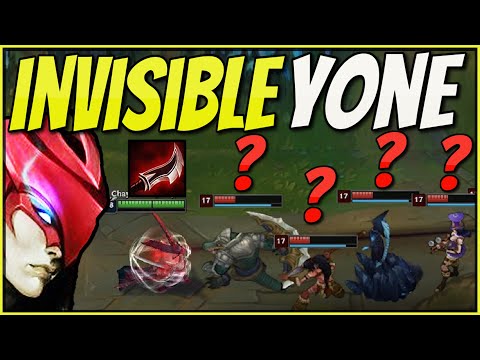 Season 11 Yone But He Goes INVISIBLE!! | New Duskblade Makes Yone A Perfect ASSASSIN!