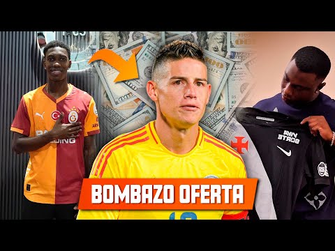 OFERTA “MILLONARIA” x JAMES RODRIGUEZ TODOS LOS DETALLES l FICHAJE CONFIRMADO y PRESENTACIÓN OFICIAL