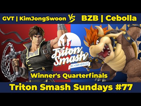 TSS 77 - BZB | Cebolla (Bowser) vs GVT | KimJongSwoon (Richter) - WQF - SSBU