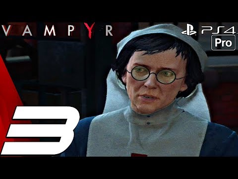 VAMPYR - Gameplay Walkthrough Part 3 - Rat In Hospital & Sewer Beast Boss (PS4 PRO)
