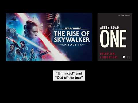 Spitfire Abbey Road One Star Wars - My First John Williams Mockup!