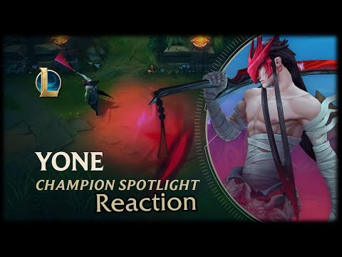 Yone Champion Spotlight // Gameplay - League of Legends // REACTION