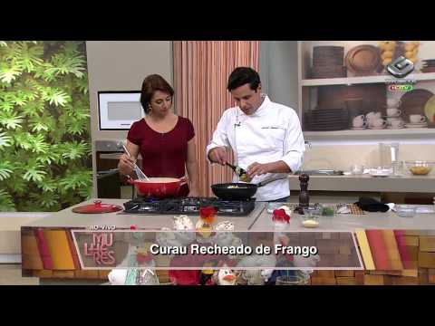 Curau recheado de frango - 10/06/2013