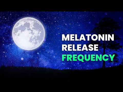 Melatonin Release Frequency - Delta Binaural Beats - Cells Regeneration, Release Negative Energy
