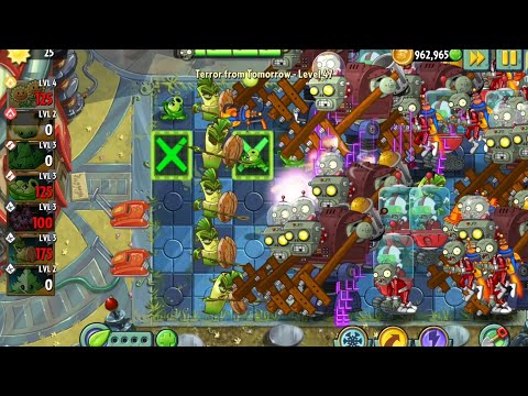Plants vs Zombies 2 terror from tomorrow level 46-50 #pvzgameplay #pvz2 #pvzmobile