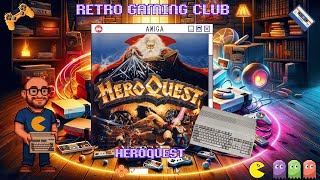 HeroQuest | Amiga | Review & Gameplay | Classic Fantasy RPG Adventure!