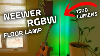NEEWER Smart RGBW Floor Lamp ✅ 1500 Lumens 🏡 Home Decor Review