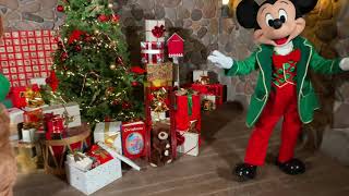 Merry Christmas from Mickey and Duffy at Disneyland Paris